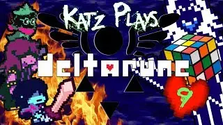 Let's Play DeltaRune, Katz Plays | ep 9 | The Puzzling Duke (worms!)
