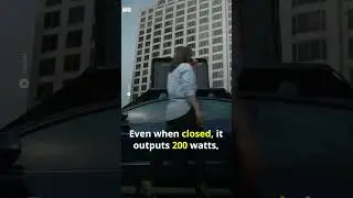 Portable Solar Charger for EV