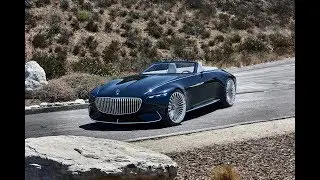 Обзор Mercedes-Maybach. Самый красивый кабриолет в мире!! Vision Mercedes-Maybach 6 Cabriolet