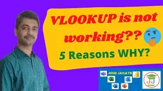 Excel | Vlookup | Vlookup Error | Reasons why Vlookup is not working