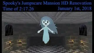 [Rooms 1-50] Spooky's Jumpscare Mansion HDR Speedrun (2:17.26)