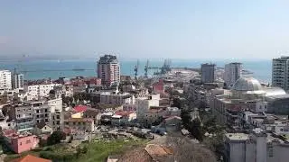 Город Дуррес в Албании.
