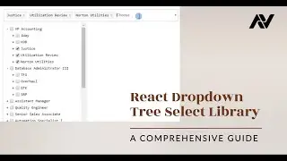 React Dropdown Tree Select Library: A Comprehensive Guide | AV CODING