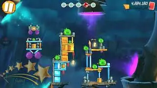 ANGRY BIRDS 2 - Bamboo Forest : Misty Mire - Level 240 : Boss Level