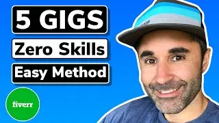 How To Make Money On Fiverr Without Skills | 5 Fiverr Gigs That Require No Skill