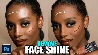 Remove Face Shine - Photoshop Tutorial 2080