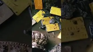 The best treasures. Gold Bars Found #gold #yamashita #treasure #shorts