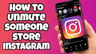 How To Mute/Unmute Someone Store Instagram/