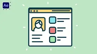 Web Site Explainer Animation in After Effects Tutorials