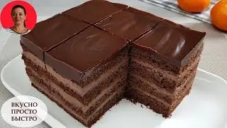 Simple and Quick to prepare CHOCOLATE CAKE ✧ Chocolate Cake Recipe ✧ ENGLISH SUBTITLES