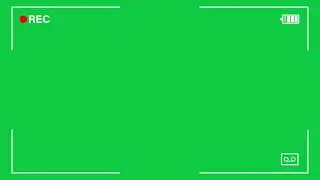 Cam recorder effect | Cam recorder | Green screen