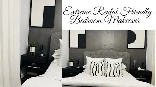 Extreme Transformation| Teem Bedroom Makeover| Rental Friendly| Makeover On A Budget