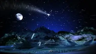Green Screen Graphics | Merry Christmas Snow Tree Animated Background | HD 1080P
