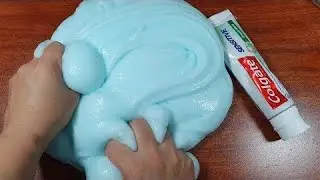 4 Лизуна из шампуня зубной пасты Слайм без клея и с клеем Как сделать