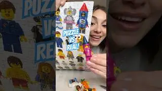 Lego puzzle in real life- puzzle or real! 😳 