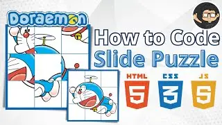 Slide Puzzle Game in JavaScript HTML CSS