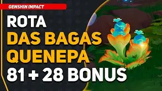 Rota de Farm: 81+28 Bagas Quenepa | Genshin Impact