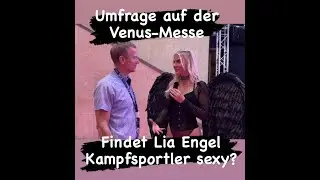 Worauf steht Lia Engel? Auf der Venus-Messe. 