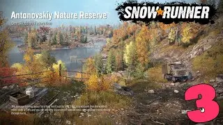 SnowRunner Season 5 Build and Dispatch Mission Nature Reserve Bridge EP 3