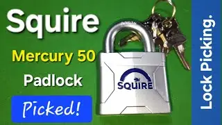 (378) HOW GOOD Is This Squire Mercury 50mm Padlock?