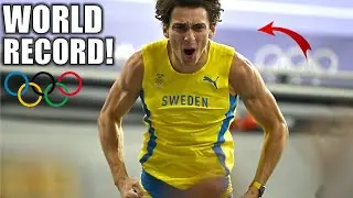 NEW WORLD RECORD!! || Armand Duplantis DESTROYS World Record Height In Paris Olympic Finals!