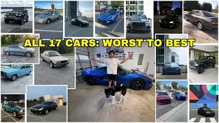 Ranking Every Car I've Owned - From WORST to BEST!