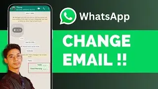 How To Change WhatsApp Email Instantly 2024 !