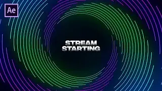 Streaming Background in After Effects -  After Effects Background Animation