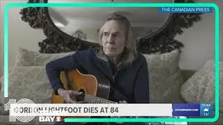 Canadian folk singer Gordon Lightfoot dies at 84