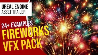 UE5 l Fireworks VFX Pack l Unreal Engine 5 (Trailer)