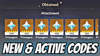 NEW CODES for Free PRIMOGEMS💎! Genshin Impact 2022