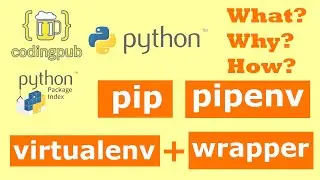 Python: How to use Pip, Virtualenv, Virtualenvwrapper and Pipenv on Ubuntu 20.04