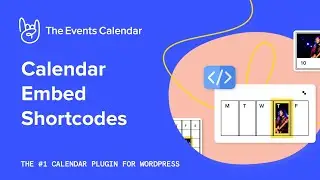 Calendar Embed Shortcodes