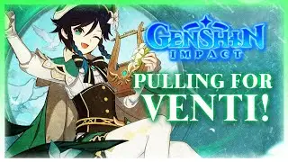 Pulling for Venti! My First 100 Summons! | Genshin Impact (Summons)