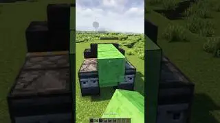 РАБОЧИЙ ТАНК В МАЙНКРАФТЕ #shorts #minecraft
