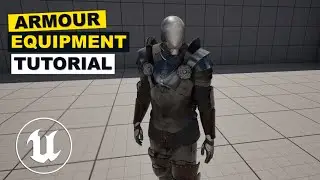 How To Add Armour Equipment To Your Character In Unreal Engine 5