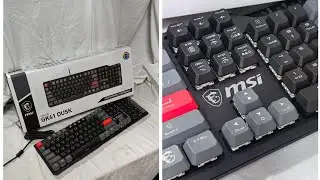 Клавиатура MSI VIGOR GK41 DUSK LR RU механическая