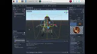 Creeper model from OpenGameArt.org in Godot Engine on Raspberry Pi 4!