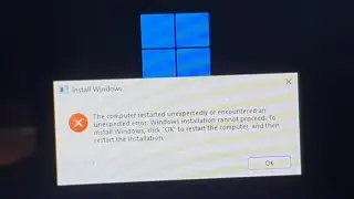 Windows 11 the computer restarted unexpectedly or encountered an unexpected error windows 11