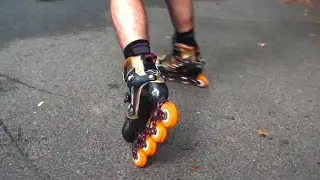 How to spin on skates - skating tricks - 