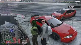 Наглый коп или беспредельное задержание MAJESTIC RP GTA5