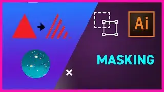 3 Masking Techniques in adobe illustrator | Illustrator Beginner Tutorial
