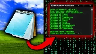 Password Cracker with Notepad!
