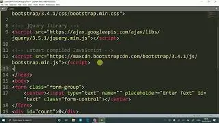 [ WITH SOURCE CODE ] Live character count using JavaScript/jQuery | tech with onkar