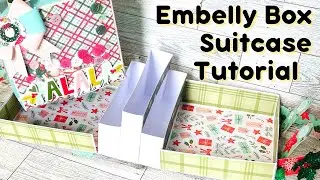 Embellishment Suitcase Tutorial|🎄Christmas In July 22