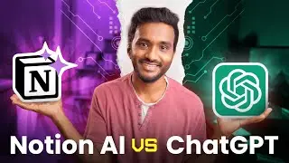 Notion AI vs. ChatGPT - The Ultimate Showdown (Side by Side Comparison)