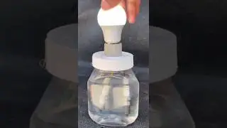 Cara cerdas menyalakan lampu dengan air garam