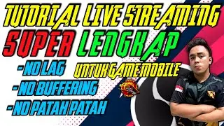 Tutorial Live Streaming Game Mobile Lengkap - Cara Setting OBS Lengkap Agar Tidak Lag 2021