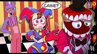 Pomni X Caines Secret Confessions | The Amazing Digital Circus Comic Dub (TADC)