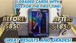 I GRADED CARDS WITH BECKETT GRADING SERVICES (BGS) FOR THE FIRST TIME! GREAT RESULTS AND GRADES!